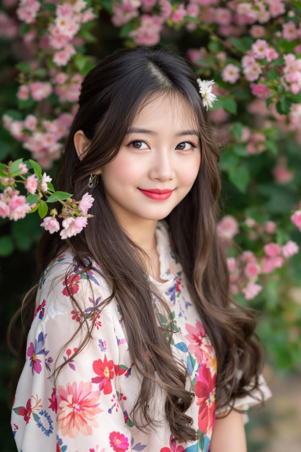 Ugirls写真作品 - 花间少女 - 抖音福利姬